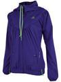 Adidas Womens adiZero Warm-Up Jacket- Collegiate Purple/Intense Green