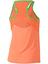 Adidas Womens adiZero Tank Top- Fresh Orange/Intense Green