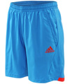 Adidas Mens adiPower Barricade Shorts- Bright Blue/Core Energy