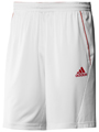 Adidas Mens adiPower Barricade Bermuda - White/Core Energy