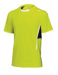 Wilson Mens Short Sleeve Tee - Intense Lime / Black / White