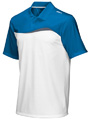 Wilson Mens Somerset Polo- Pool Blue/White/Flint Grey