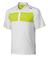 Wilson Mens Explosive Polo - White / Intense Lime