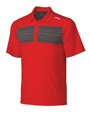 Wilson Mens Explosive Polo - Wilson Red / Graphite