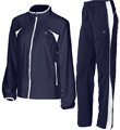Wilson Womens Woven Warm Up Tracksuit- Navy