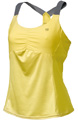 Wilson Womens Tea Lawn Tank- Union Gold/Grey