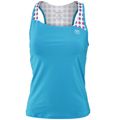 Wilson Womens Sweet Spot Racerback Tank - Cyan / White