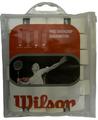 Wilson Pro Overgrip Badminton - White (Pack of 12 Grips)