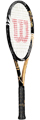Wilson BLX Blade 98 Black/Gold Tennis Racket (incl cover) (+ free bag)