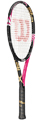 Wilson BLX Blade 98 Pink Tennis Racket (inc BLX Cover) (+ free bag)