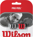 Wilson Pro Feel Dampeners (Pack of 2)- Red/Silver