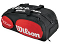 Wilson Tour Duffle Bag- Red/Black