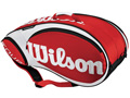 Wilson Tour Red/White  9 Pack Bag (Thermoguard)