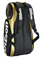 Wilson Tour 9 Pack Bag- Black/Gold