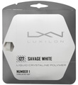 String Upgrade - Luxilon Savage White 127 Tennis