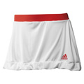 Adidas Womens adiZero Skort- White/Core-Energy