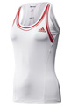 Adidas Womens adiPower Barricade Tank- White/Core-Energy