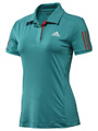 Adidas Womens adiPower Barricade Polo- Ultra Green
