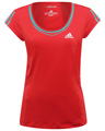 Adidas Womens adiPower Barricade Capsleeve- Core-Energy/Ultra Green