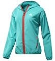 Adidas Womens adiPower Barricade TS Jacket- Ultra Green