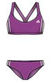 (pre-order) Adidas Girls Authentic Two-piece Bikini with Infinitex- Pink/White
