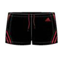 Adidas Mens Inspiration Swimming Boxer- Black/Red