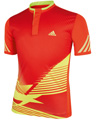 Adidas Boys adiZero Theme Polo- High Energy/Electricity