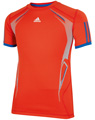 Adidas Boys adiPower Barricade Crew- High Energy/Prime Blue