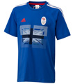 Adidas Kids Team GB Tee- Victory Blue/White