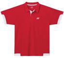 Yonex Mens YTM 2113E Polo- Red/White