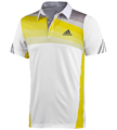 Adidas Mens adiZero Polo - White / Dark Onix