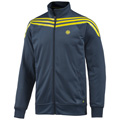 Adidas Roland Garos Warmup Jacket  - Dark Blue / Vivid Yellow
