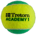 Tretorn Academy 1 Mini Tennis Balls (Green) : Quantity Deals