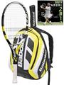 Babolat Aeropro Drive Junior GT Tennis Racket, Back Pack & Calender