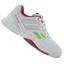 Babolat Girls Pulsion 4 BPM Junior Tennis Shoes - White/Pink - thumbnail image 1