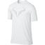 Nike Mens Rafa Dri-Blend Tee - White - thumbnail image 1