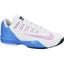 Nike Mens Lunar Ballistec Tennis Shoes - White/Blue - thumbnail image 1