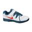 Nike Little Boys Vapor Court Tennis Shoes - White/Blue - thumbnail image 1