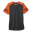 Adidas Mens Response Short Sleeve Tee - Black/Bold Orange - thumbnail image 1