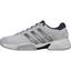 Adidas Mens Barricade Team 4 Indoor Carpet Tennis Shoes - Grey/Silver - thumbnail image 1