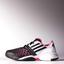 Adidas Mens CC Adizero Feather III Tennis Shoes - White/Black/Solar Pink - thumbnail image 1