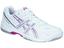 Asics Womens GEL-Dedicate 3 OC Tennis Shoes - White/Pink - thumbnail image 1