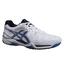 Asics Mens GEL Resolution 6 Tennis Shoes - White/Blue/Silver - thumbnail image 1