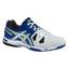 Asics Mens GEL-Game 5 OC Tennis Shoes - Blue/Silver/Flash Yellow - thumbnail image 1