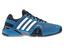 Adidas Mens adipower Barricade 8 Tennis Shoes - Solar Blue - thumbnail image 1