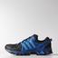 Adidas Mens Kanadia Tr 6 Running Shoes - Solar Blue/Blue Beauty - thumbnail image 1