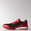 Adidas Mens Energy Boost Volley Indoor Shoes - Solar Red - thumbnail image 1