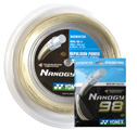 Yonex Nanogy 98 Badminton String- Gold (Sets and Reels)
