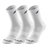 Babolat Long Socks (3 Pairs) - White