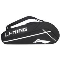 Li-Ning 6 in 1 Badminton Racket Bag - Black/Silver